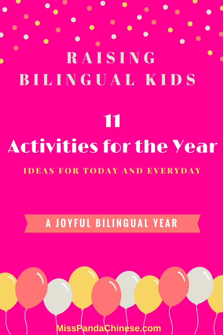 Raising Bilingual Kids Activities | Miss Panda Chinese