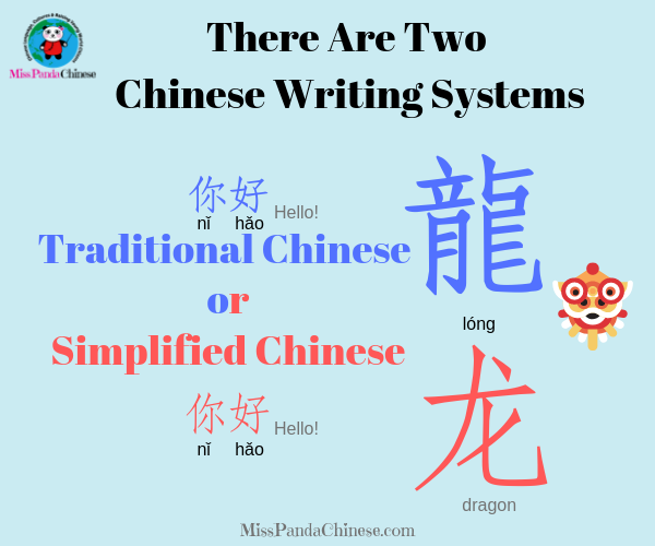 Simplified or Traditional Chinese: which should you learn
